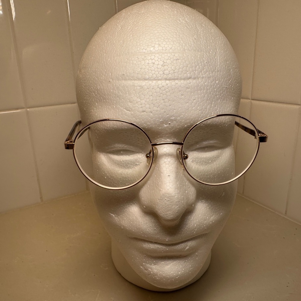 Eyebuydirect Sahel Titanium Eyeglasses 49-17-145 Gold Tortoise Shell Frames Only - Picture 2 of 6